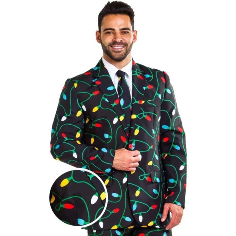 Tipsy Elves Tangle Wrangler Christmas Blazer